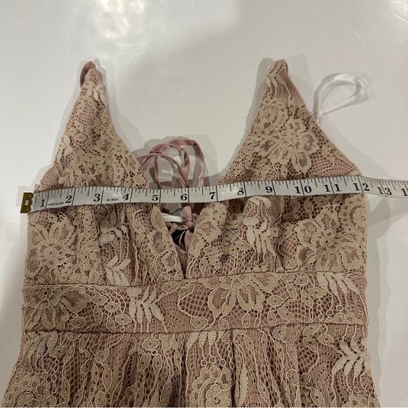 Lulus Stolen Moments‎ Dusty Pink Sleeveless Maxi Dress Size S - Picture 10 of 11